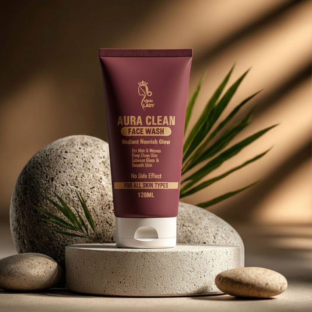AURA CLEAN Face Wash – Deep Cleansing, Instant Brightening & Radiant Glow for All Skin Types-alphaalady.com-6