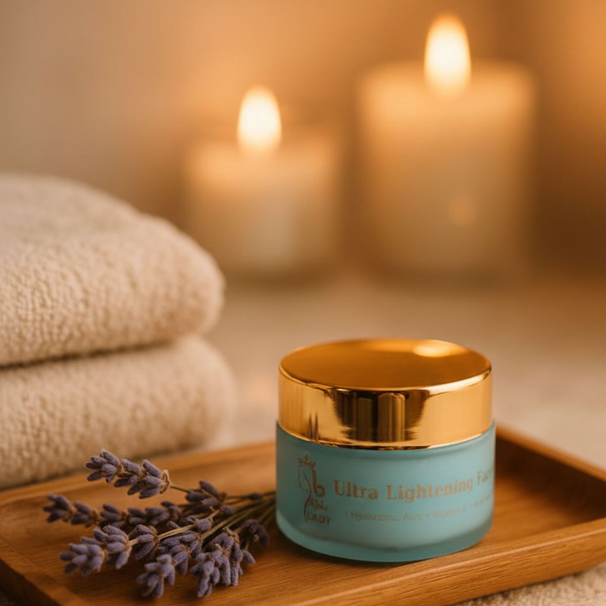 Ultra Lightening Face Gel - Brighten, Hydrate Rejuvenate Skin-Glow Naturally-alphaalady.com-6