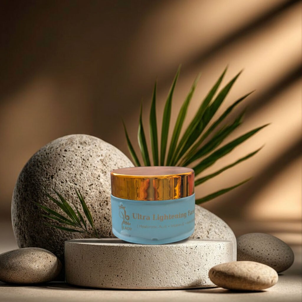 Ultra Lightening Face Gel - Brighten, Hydrate Rejuvenate Skin-Glow Naturally-alphaalady.com-7